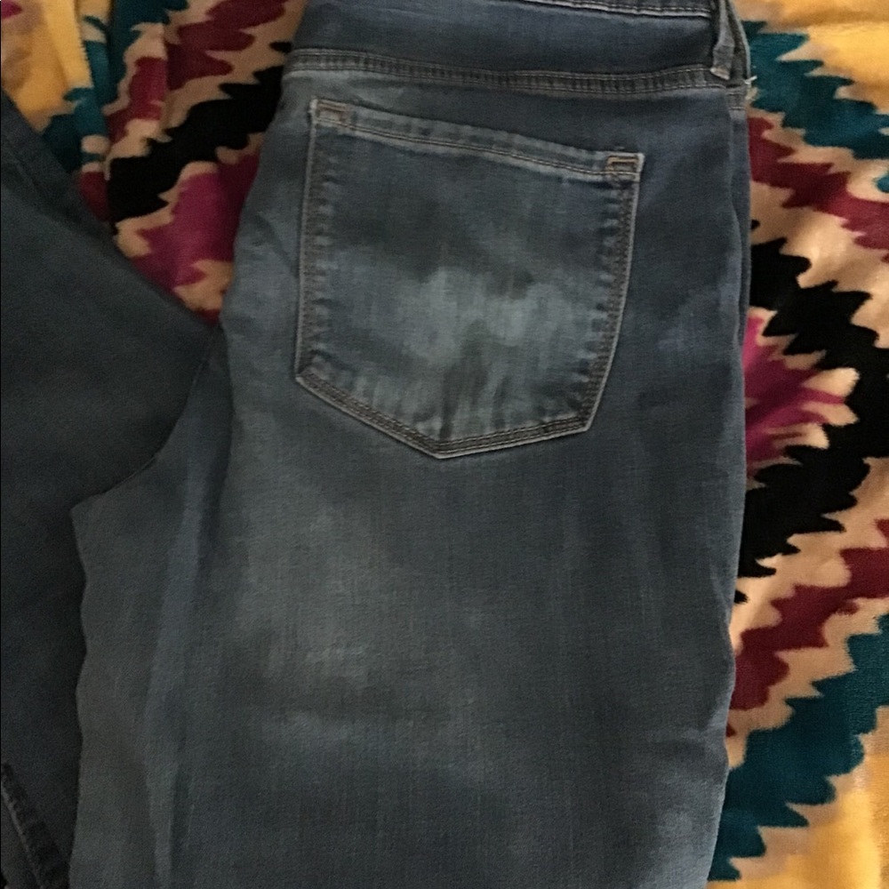 Womens Old Navy Rockstar Mid-Rise Jeans Sz12 Reg - Picture 5 of 7